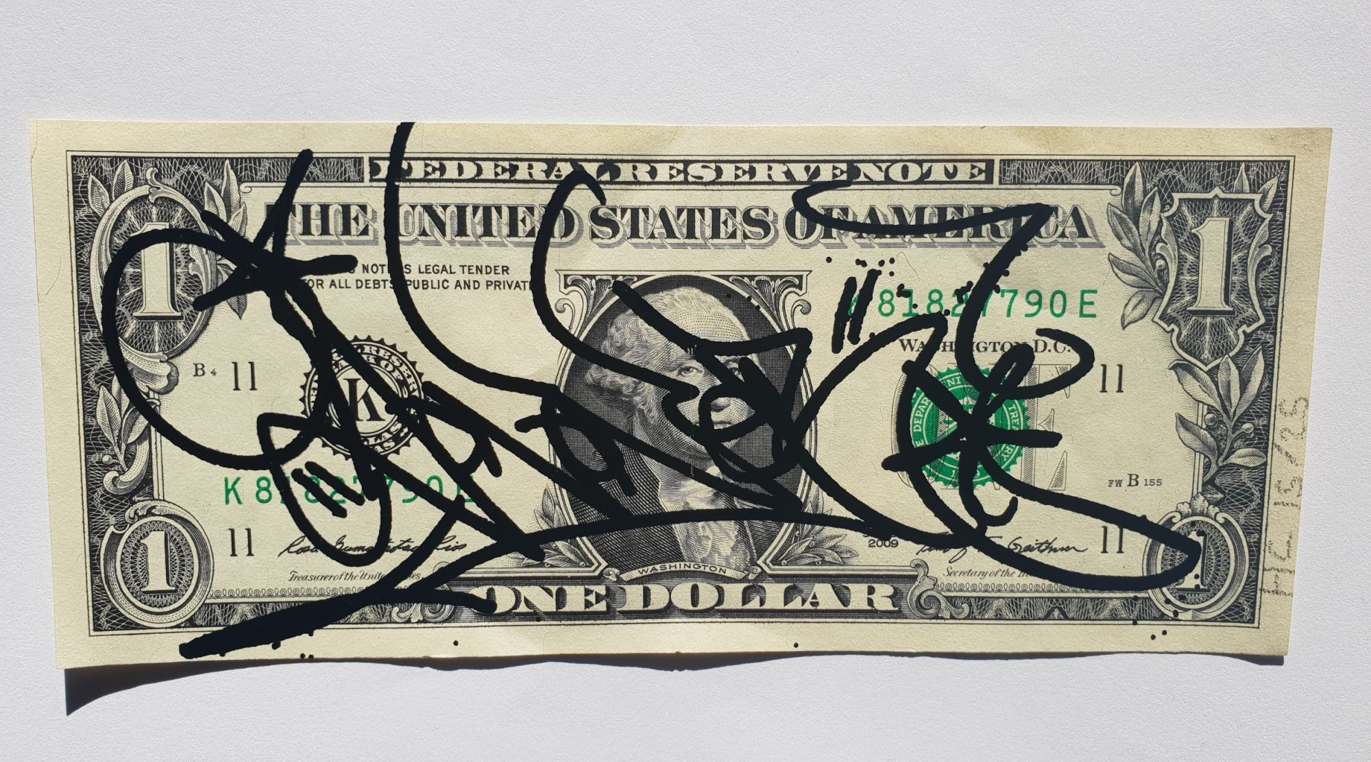 JonOne Billet de 1$