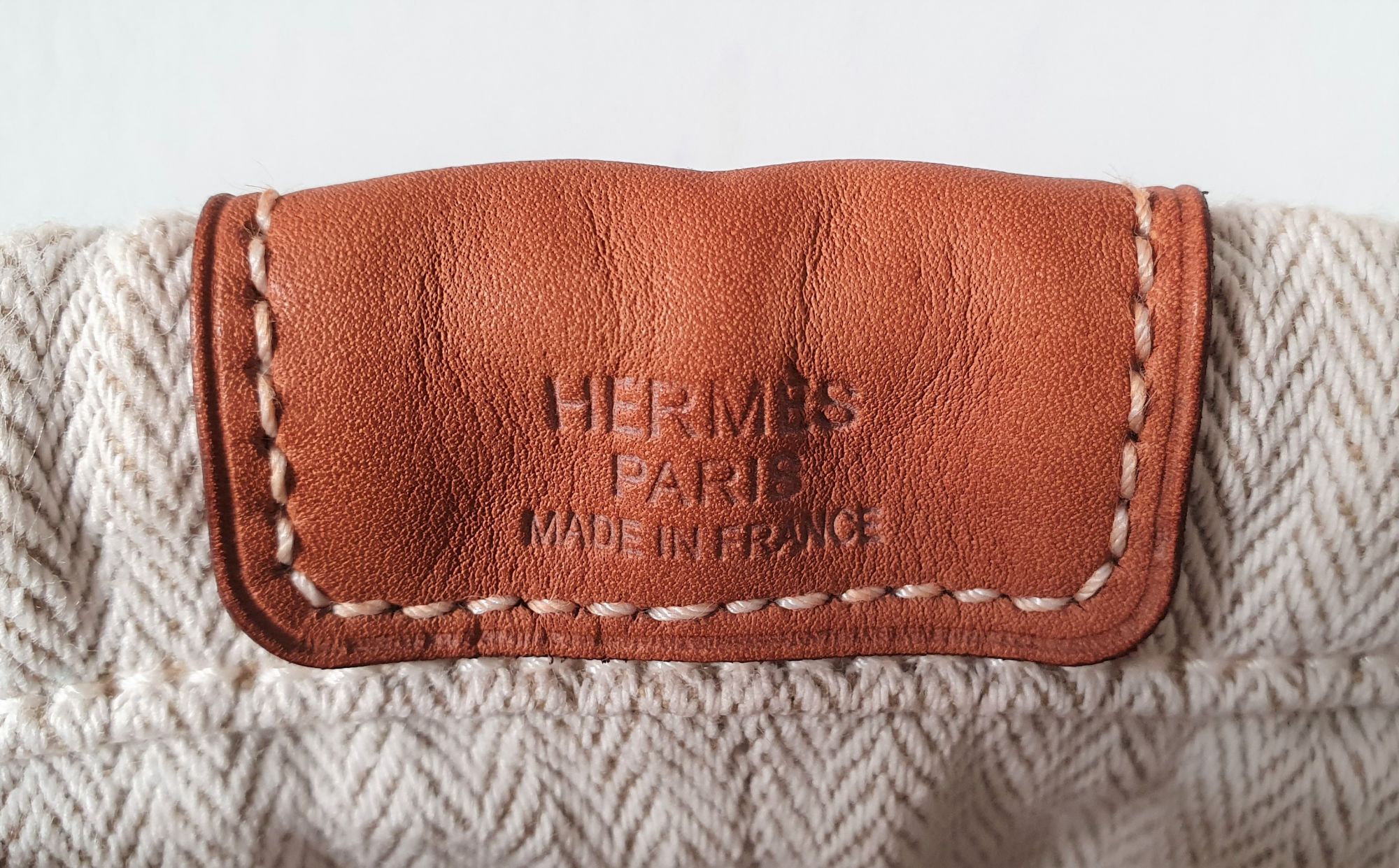Hermès POCHETTE POUR SAC A MAIN HERMES FOURBI 25 TROUSSE EN TOILE