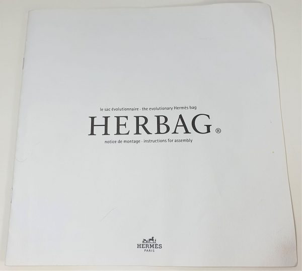 Sac Hermès Herbag en cuir Vibrato collectorSac Hermès Herbag en cuir Vibrato collector