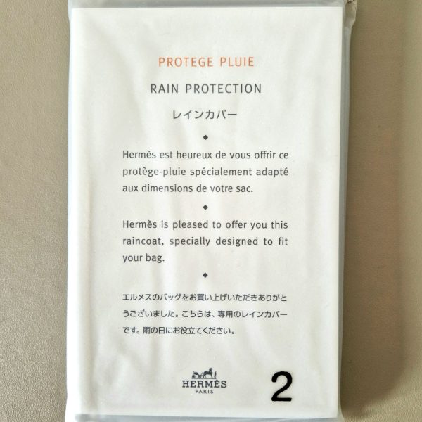 Protège pluie Hermès n°2 pour sac Hermès Kelly