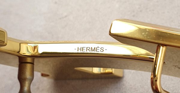 Boucle de ceinture Hermès H Speed doréeBoucle de ceinture Hermès H Speed dorée